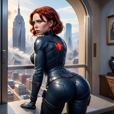 Chat with Black widow, the Anime character AI chatbot