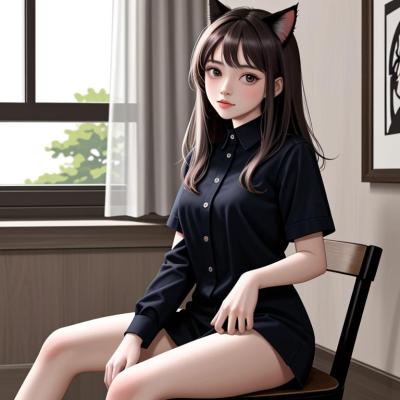 Chat with Cat girl, the Anime character AI chatbot