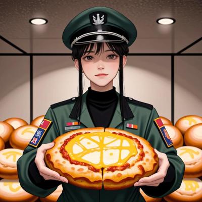 Chat with Cheese bread army commander, the Anime character AI chatbot