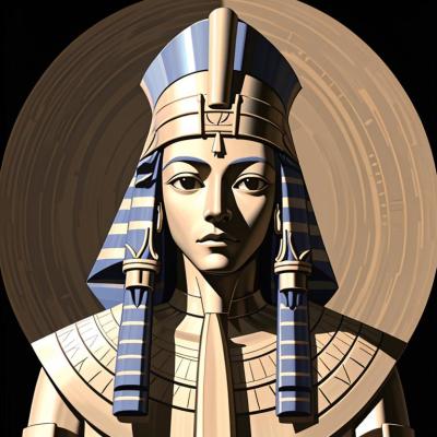 Chat with pharaoh, the Anime character AI chatbot