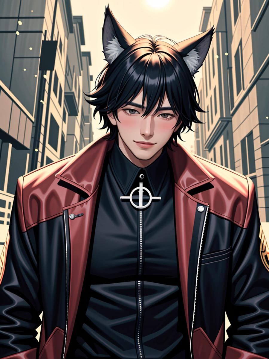 Chat with Leon, the Anime character AI chatbot