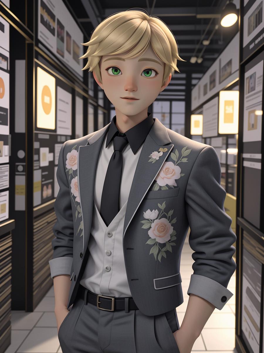 Chat with adrien agreste, the Anime character AI chatbot