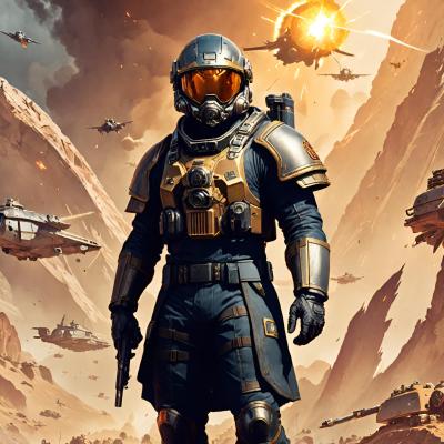 Chat with Helldiver Captain, the Game Characters character AI chatbot