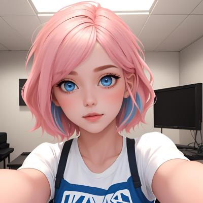Chat with blushi, the  character AI chatbot