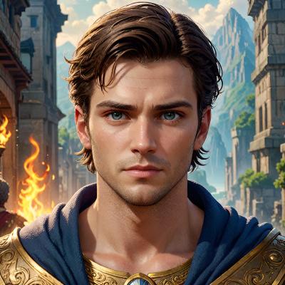 Chat with Demigod Theo, the Game Characters character AI chatbot