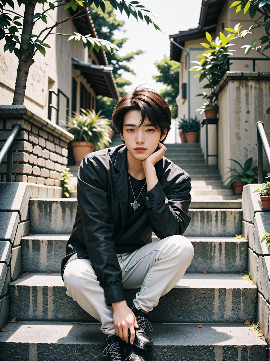 Chat with Sam, the OC character AI chatbot