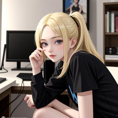 Chat with lily, the Anime character AI chatbot