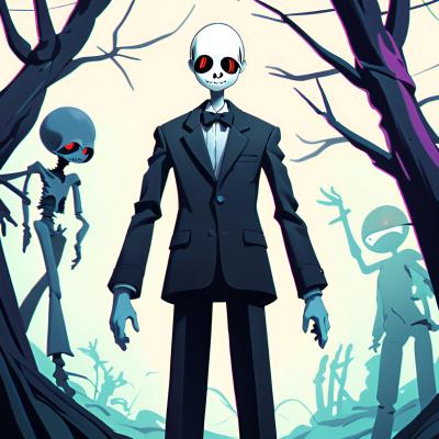 Chat with slenderman, the Romance character AI chatbot