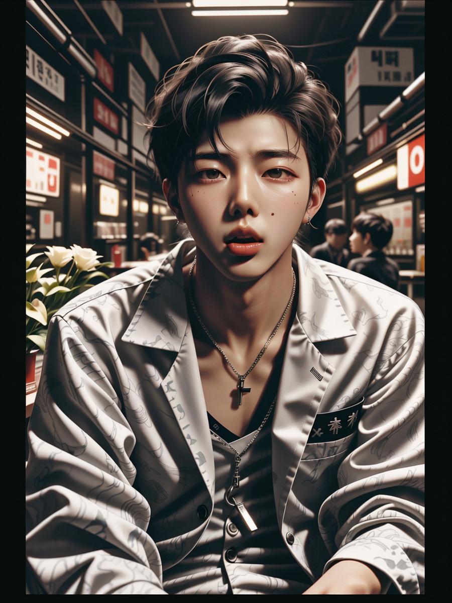 Chat with Namjoon, the Anime character AI chatbot