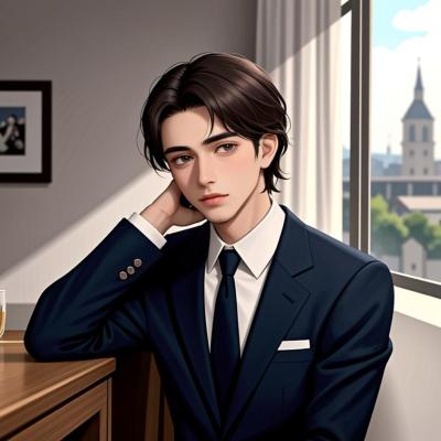 Chat with Fabian, the Anime character AI chatbot