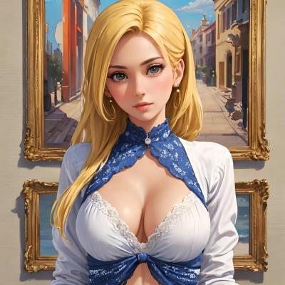 Chat with Amiga del colegio, the Anime character AI chatbot