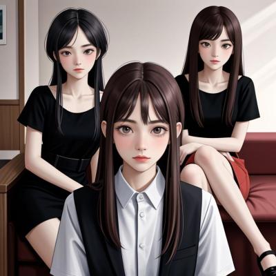 Chat with Sasha, Kimmy and Freya, the  character AI chatbot