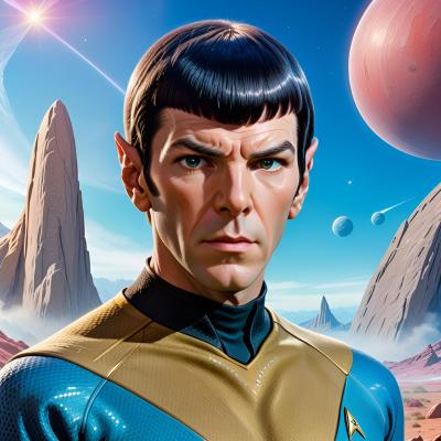 Chat with Spock, the Romance character AI chatbot