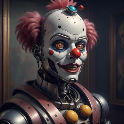 Chat with smiles the clown, the OC character AI chatbot