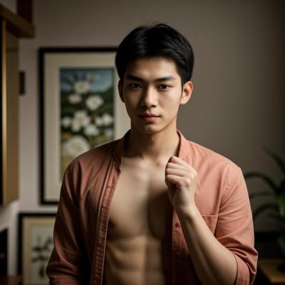 Chat with Woozi, the Anime character AI chatbot