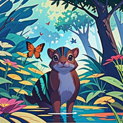 Chat with ## Story Idea: The Curious Cri, the Anime character AI chatbot