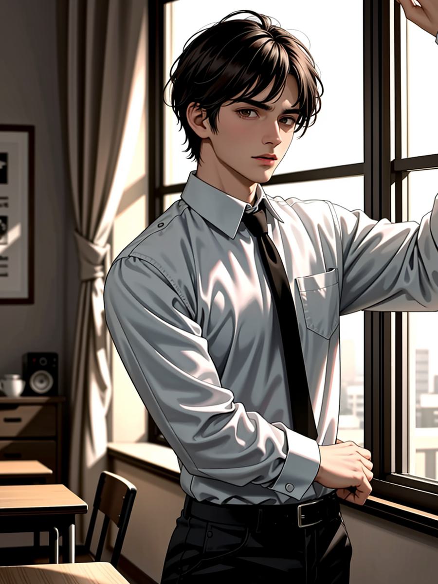 Chat with Grayson, the Anime character AI chatbot