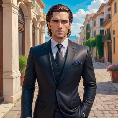 Chat with The Bodyguard Ben, the Anime character AI chatbot