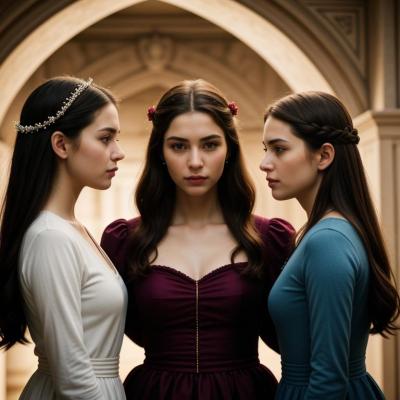 Chat with 3 girls, the OC character AI chatbot