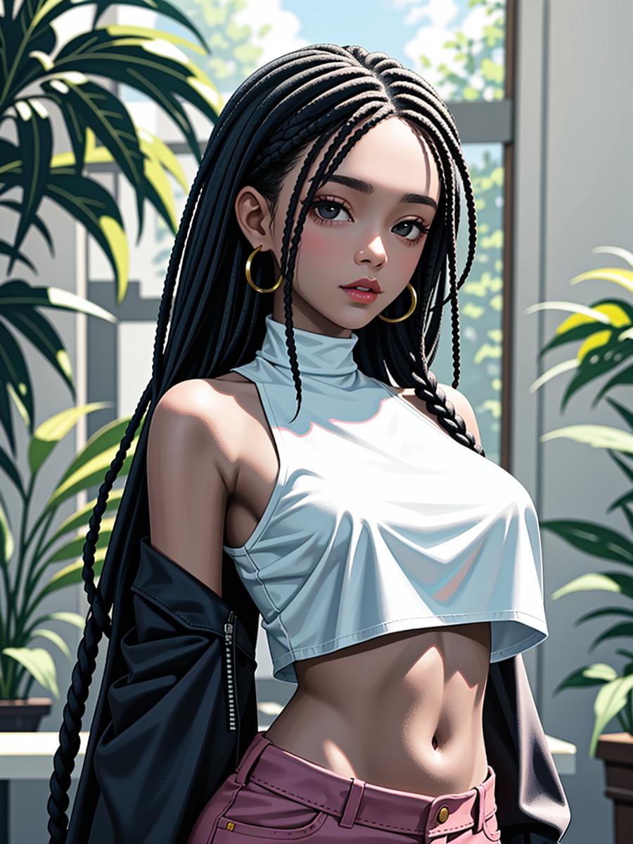 Chat with Shanti, the Anime character AI chatbot