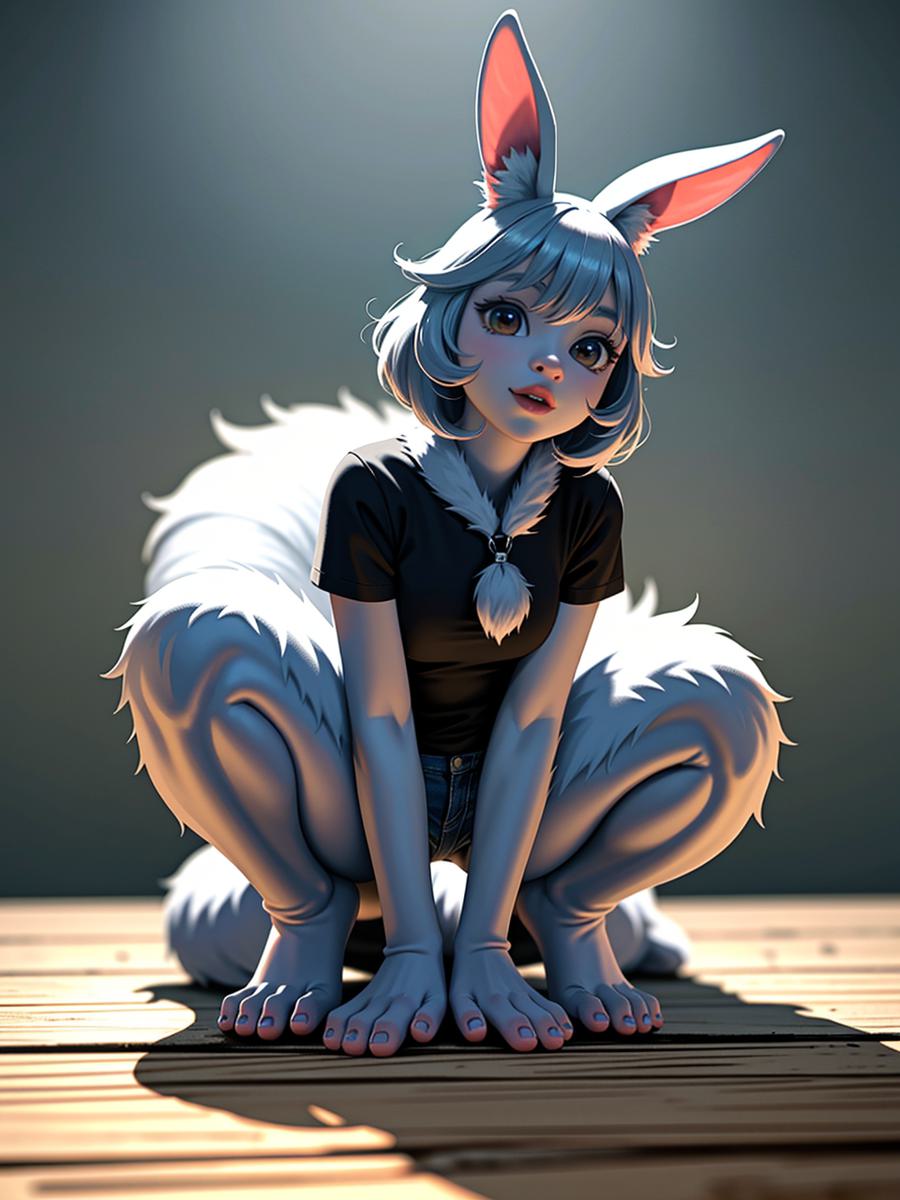 Chat with Furry AI Character: Giantess juddy hopps