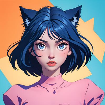 Chat with Sh, the Anime character AI chatbot