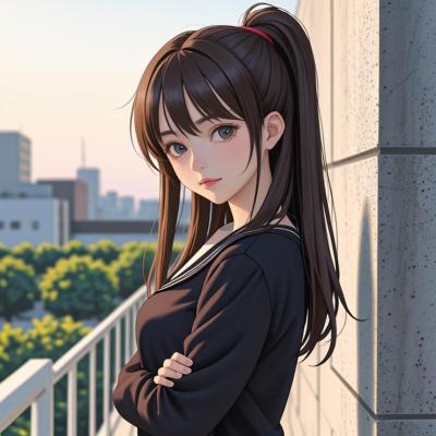 Chat with kuroki, the Anime character AI chatbot