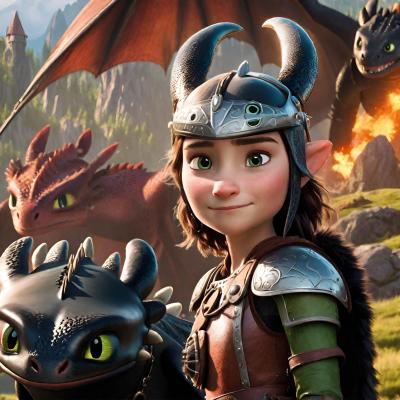 Chat with Toothless And luna, the  character AI chatbot