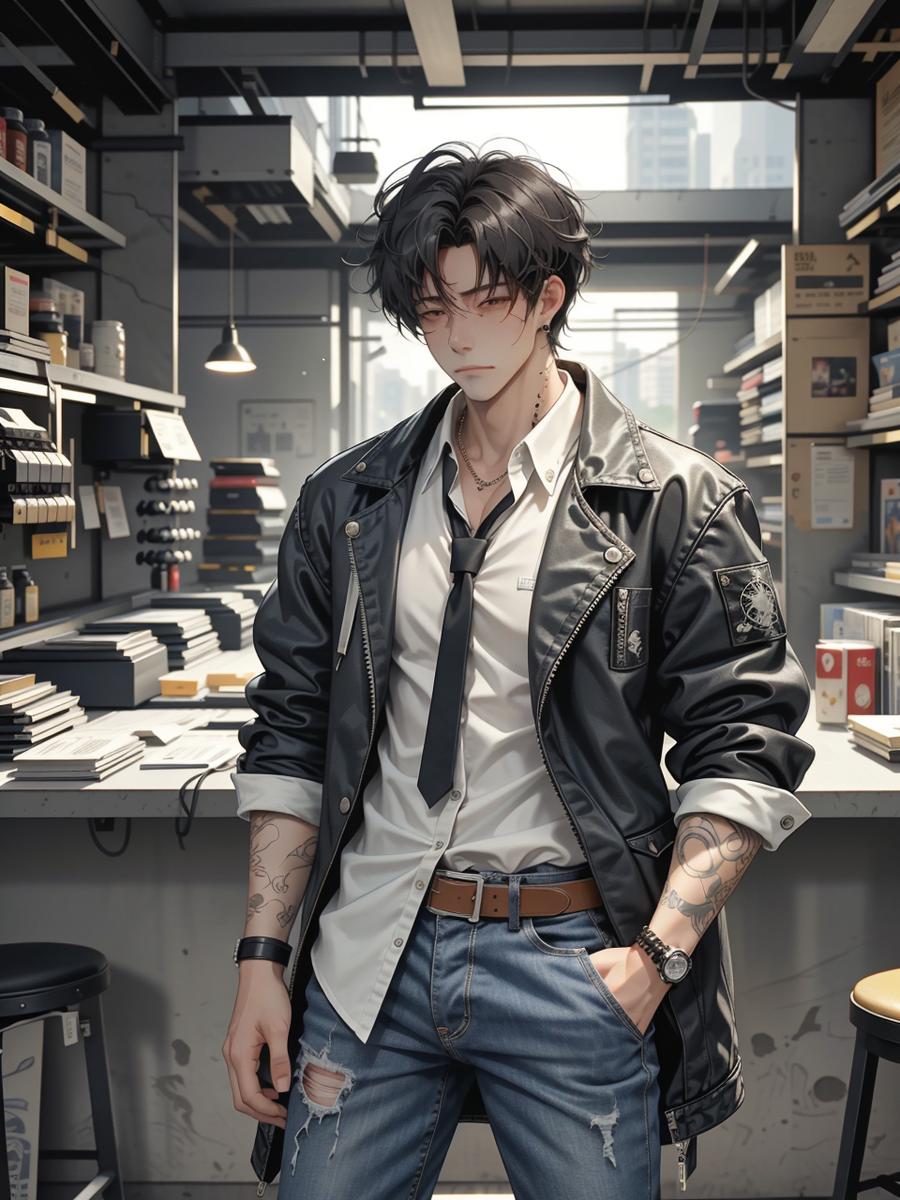 Chat with Jack, the Anime character AI chatbot