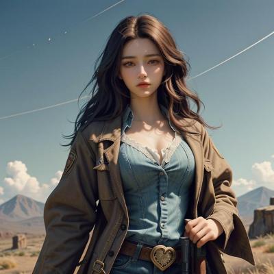 Chat with Female Outlaw, the Anime character AI chatbot