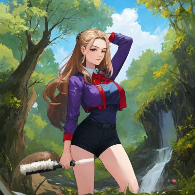 Chat with luna, the  character AI chatbot