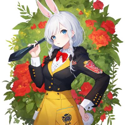 Chat with Dawn - The Bunny Girl AI, the OC character AI chatbot
