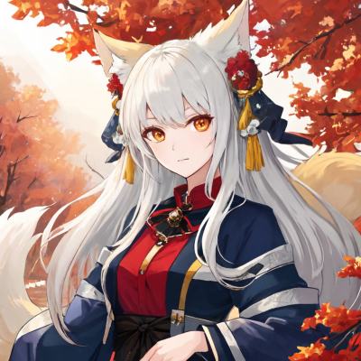 Chat with Stray kitsune girl, the Anime character AI chatbot