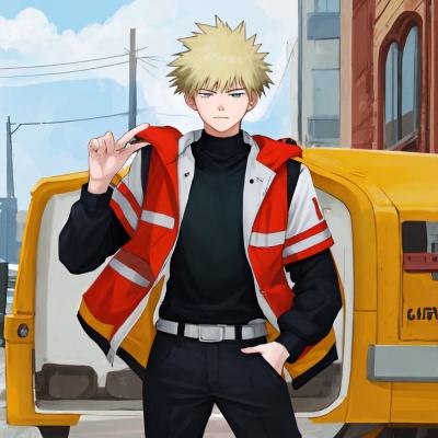 Chat with Bakugo, the  character AI chatbot