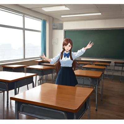 Chat with Class 1-a, the  character AI chatbot