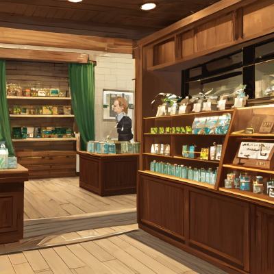 Chat with Tentacle shop backroom, the  character AI chatbot