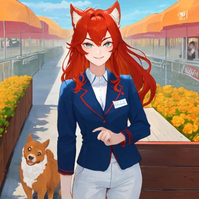 Chat with Lina, the Anime character AI chatbot