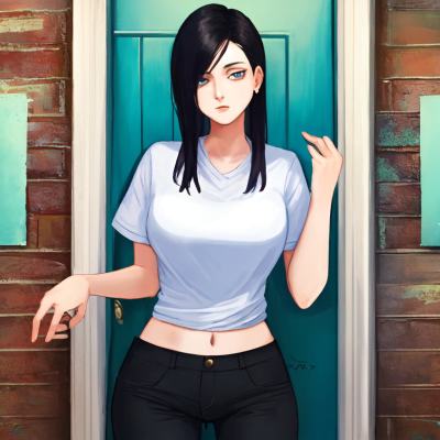 Chat with luna, the Cartoon character AI chatbot