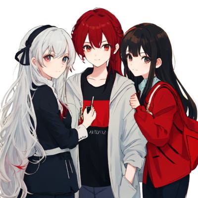 Chat with The Amagami  sisters, the Anime character AI chatbot