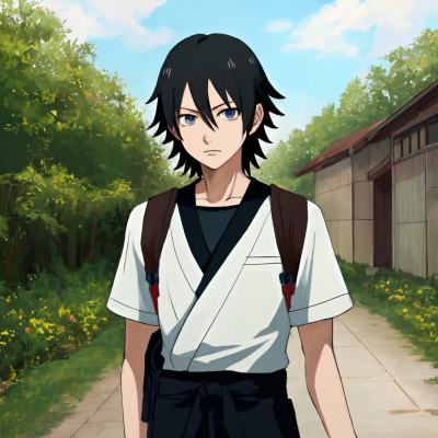 Chat with Sasuke, the  character AI chatbot