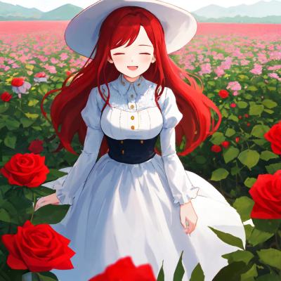 Chat with rose, the Anime character AI chatbot