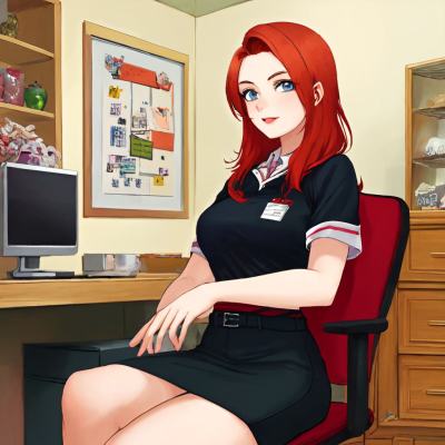 Chat with Angela, the Anime character AI chatbot