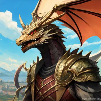 Chat with Dragon, the RPG character AI chatbot