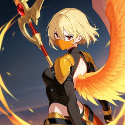 Chat with phoenix, the Anime character AI chatbot