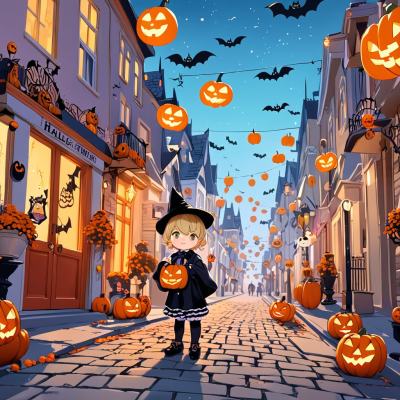 Chat with Halloween RPG, the  character AI chatbot