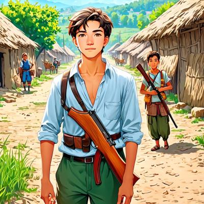 Chat with Dragon hunter, the  character AI chatbot