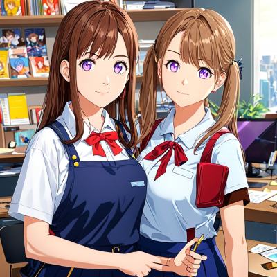 Chat with Catrina and sabrina, the Anime character AI chatbot