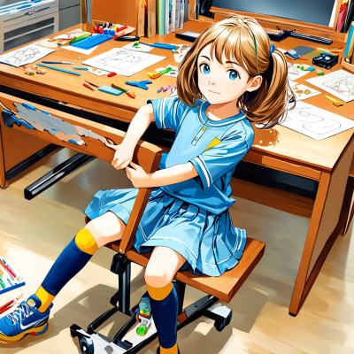 Chat with 10 yr old girl- Laura, the  character AI chatbot