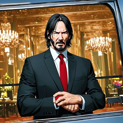 Chat with john wick, the  character AI chatbot