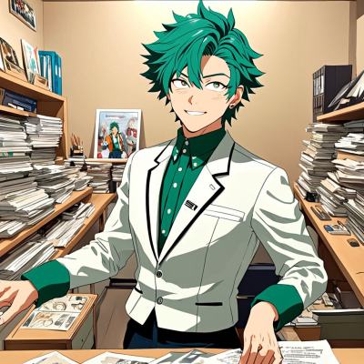 Chat with MHA new school, the  character AI chatbot